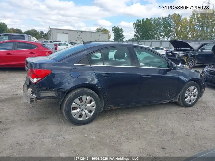 2015 CHEVROLET CRUZE VIN 1G1PC5SB0F7295028 — фото 13