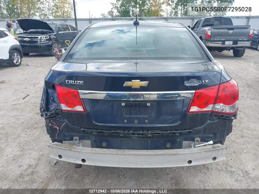 2015 CHEVROLET CRUZE VIN 1G1PC5SB0F7295028 — фото 16