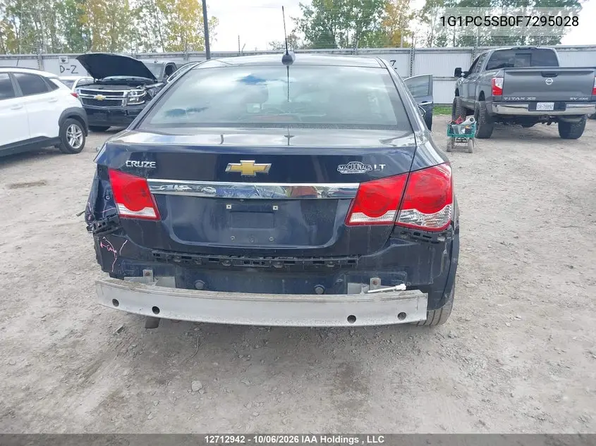 2015 CHEVROLET CRUZE VIN 1G1PC5SB0F7295028 — фото 6