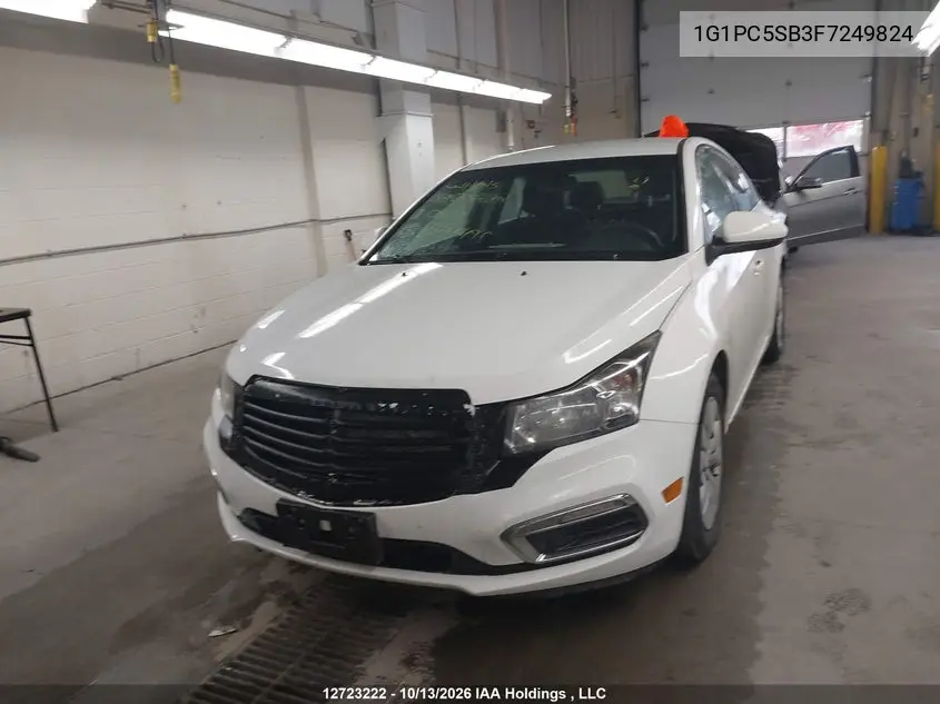 2015 CHEVROLET CRUZE VIN 1G1PC5SB3F7249824 — фото 12
