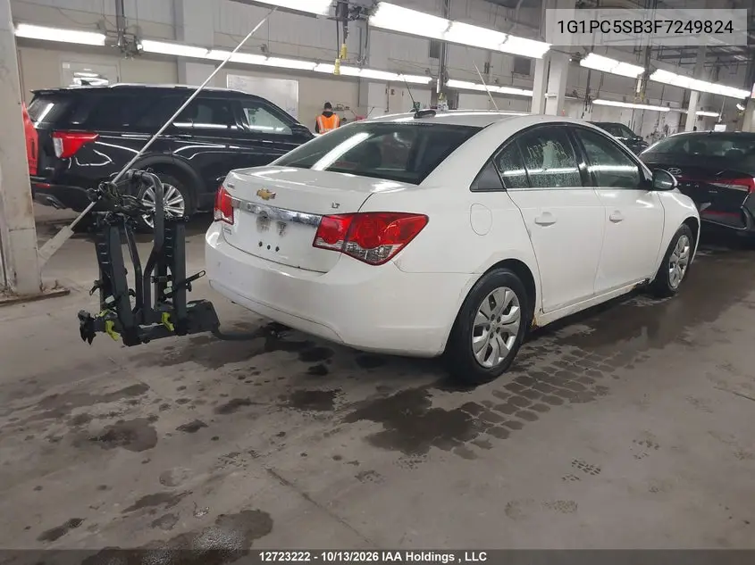 2015 CHEVROLET CRUZE VIN 1G1PC5SB3F7249824 — фото 4