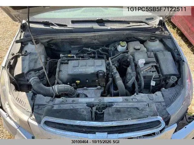 2015 CHEVROLET CRUZE VIN 1G1PC5SB5F7122511 — фото 10