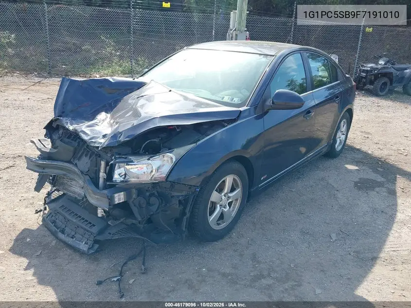 2015 CHEVROLET CRUZE VIN 1G1PC5SB9F7191010 — фото 2