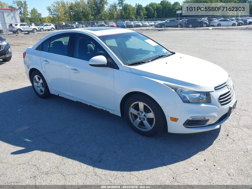 CHEVROLET CRUZE 2015, VIN 1G1PC5SB0F7162303