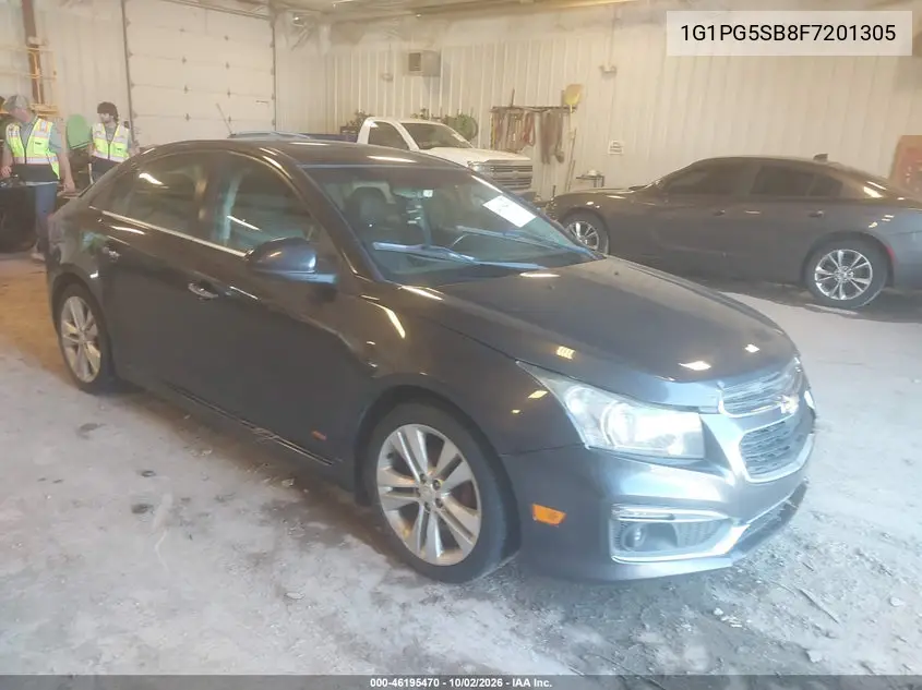 CHEVROLET CRUZE 2015, VIN 1G1PG5SB8F7201305