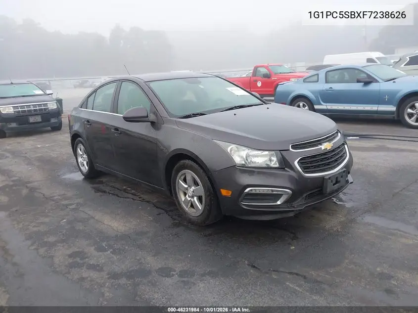 CHEVROLET CRUZE 2015, VIN 1G1PC5SBXF7238626