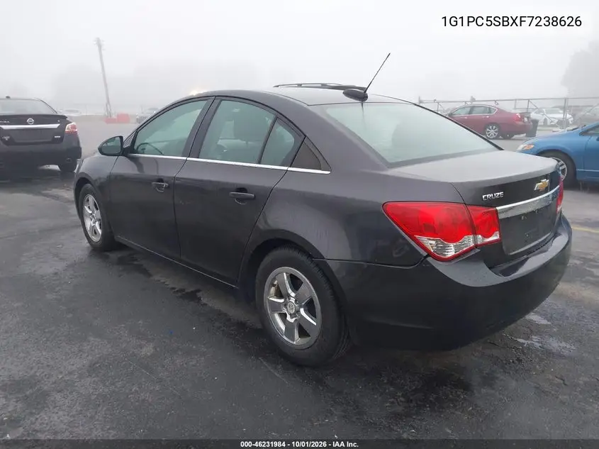 2015 CHEVROLET CRUZE VIN 1G1PC5SBXF7238626 — фото 3