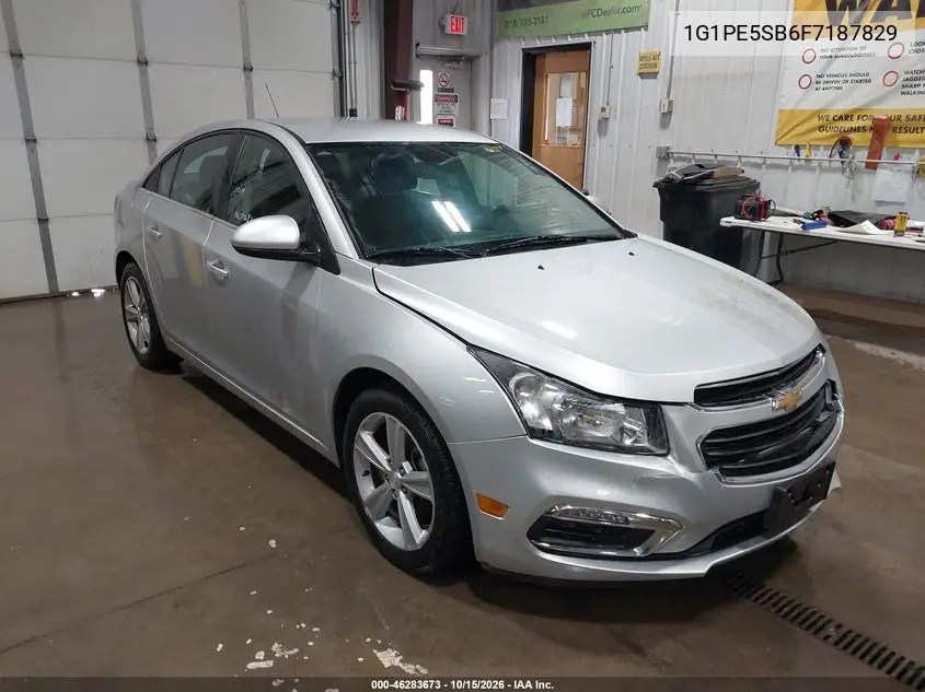 CHEVROLET CRUZE 2015, VIN 1G1PE5SB6F7187829