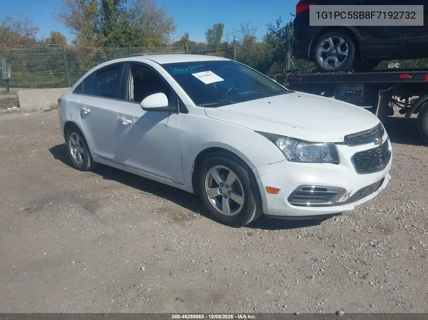 CHEVROLET CRUZE 2015, VIN 1G1PC5SB8F7192732