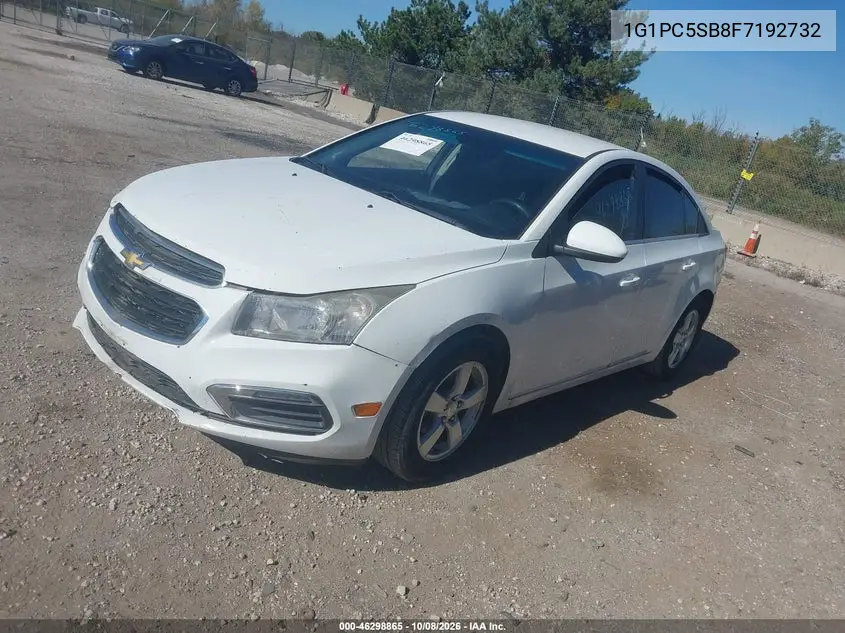 2015 CHEVROLET CRUZE VIN 1G1PC5SB8F7192732 — фото 2