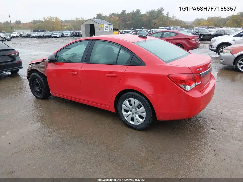 2015 CHEVROLET CRUZE VIN 1G1PA5SH7F7155357 — фото 3
