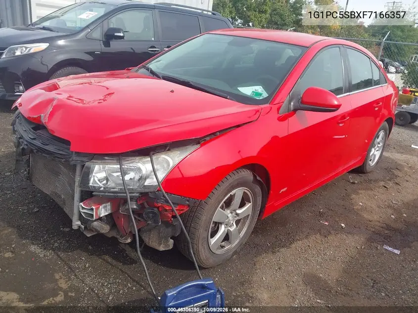 2015 CHEVROLET CRUZE VIN 1G1PC5SBXF7166357 — фото 2