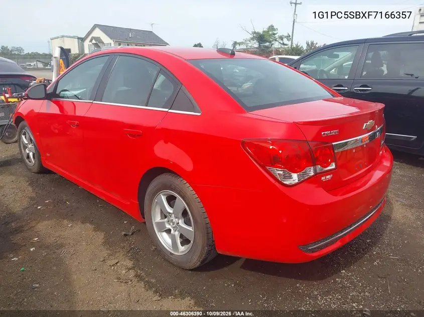 2015 CHEVROLET CRUZE VIN 1G1PC5SBXF7166357 — фото 3