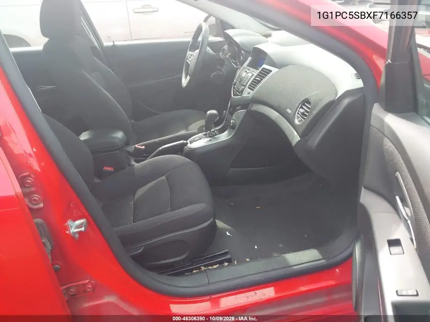 2015 CHEVROLET CRUZE VIN 1G1PC5SBXF7166357 — фото 5
