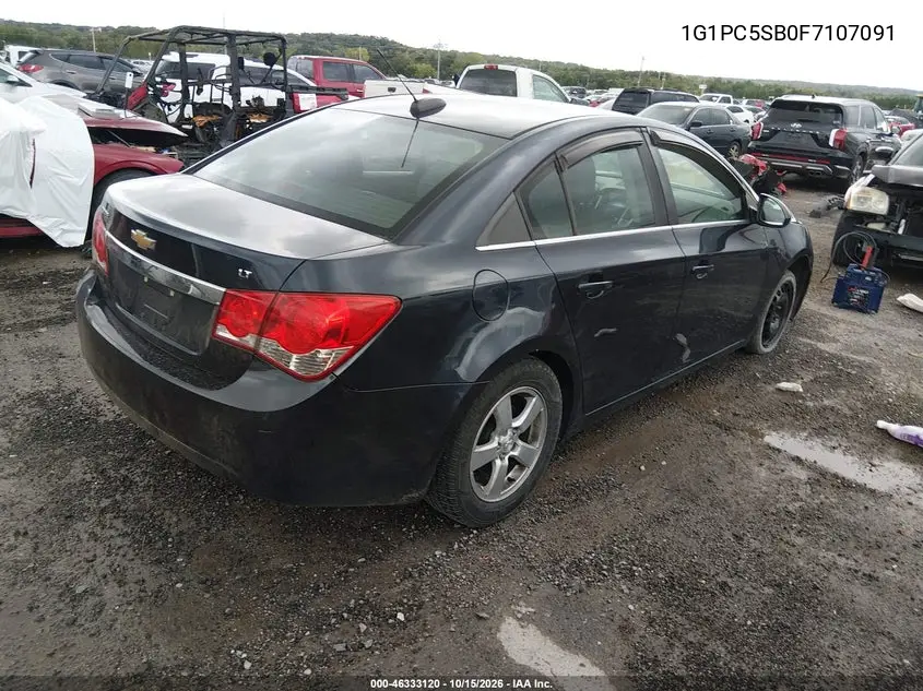 2015 CHEVROLET CRUZE VIN 1G1PC5SB0F7107091 — фото 4
