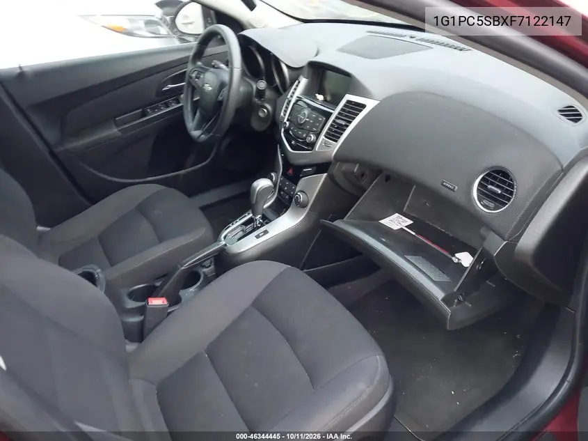 2015 CHEVROLET CRUZE VIN 1G1PC5SBXF7122147 — фото 5