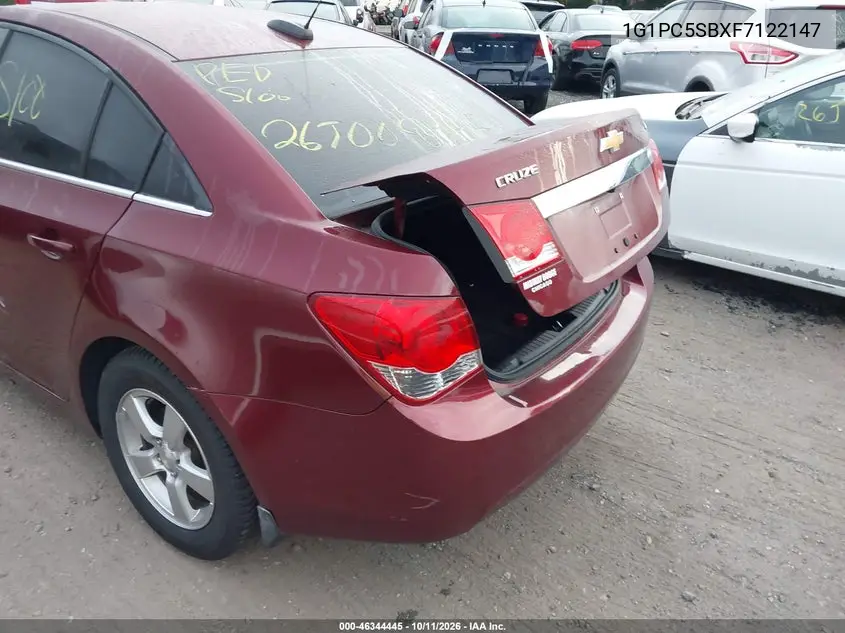 2015 CHEVROLET CRUZE VIN 1G1PC5SBXF7122147 — фото 6
