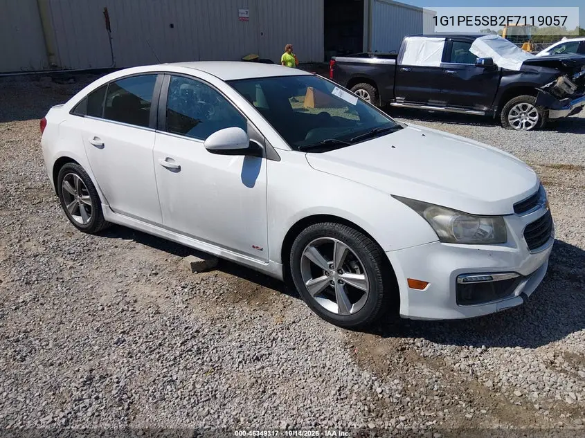 CHEVROLET CRUZE 2015, VIN 1G1PE5SB2F7119057