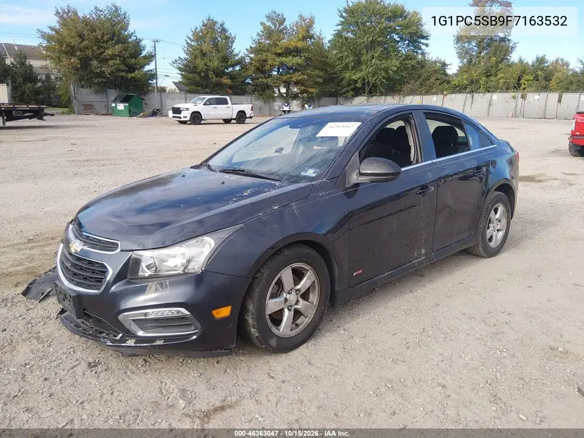 2015 CHEVROLET CRUZE VIN 1G1PC5SB9F7163532 — фото 2