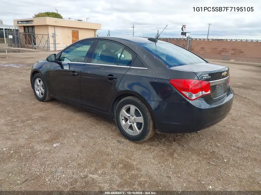 2015 CHEVROLET CRUZE VIN 1G1PC5SB7F7195105 — фото 3