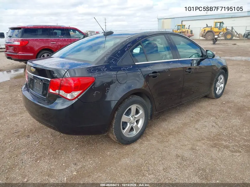 2015 CHEVROLET CRUZE VIN 1G1PC5SB7F7195105 — фото 4
