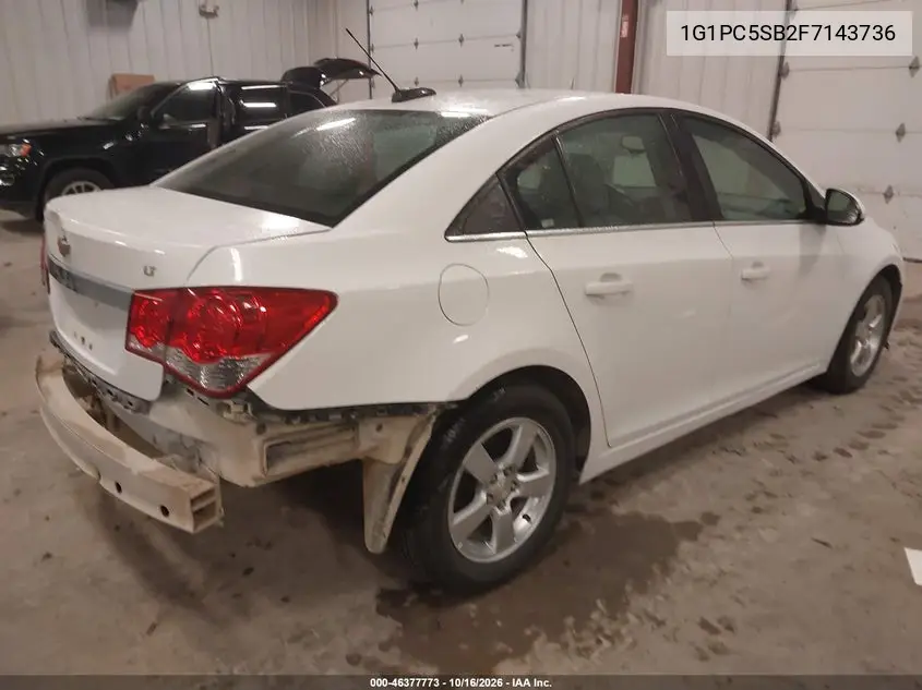 2015 CHEVROLET CRUZE VIN 1G1PC5SB2F7143736 — фото 4