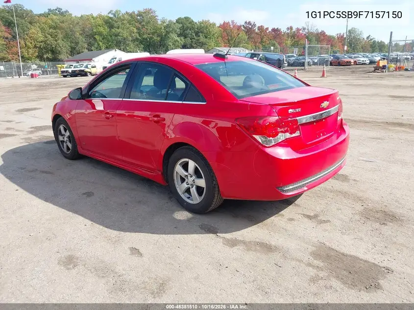 2015 CHEVROLET CRUZE VIN 1G1PC5SB9F7157150 — фото 3