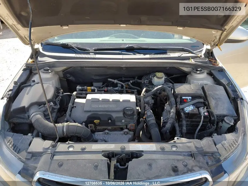 2016 CHEVROLET CRUZE VIN 1G1PE5SB0G7166329 — фото 10