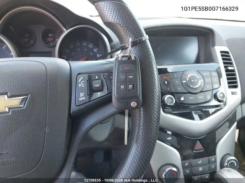 2016 CHEVROLET CRUZE VIN 1G1PE5SB0G7166329 — фото 11