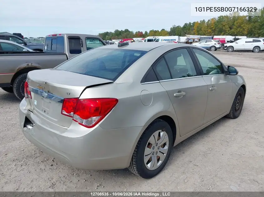2016 CHEVROLET CRUZE VIN 1G1PE5SB0G7166329 — фото 4