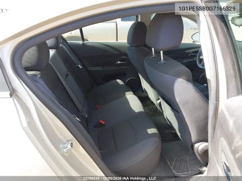 2016 CHEVROLET CRUZE VIN 1G1PE5SB0G7166329 — фото 8
