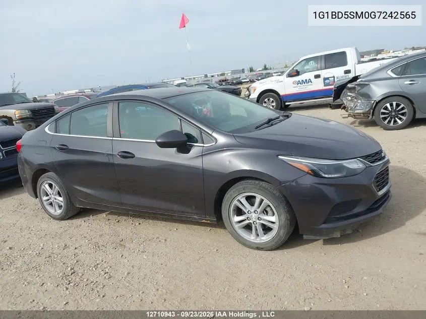 2016 CHEVROLET CRUZE VIN 1G1BD5SM0G7242565 — фото 13