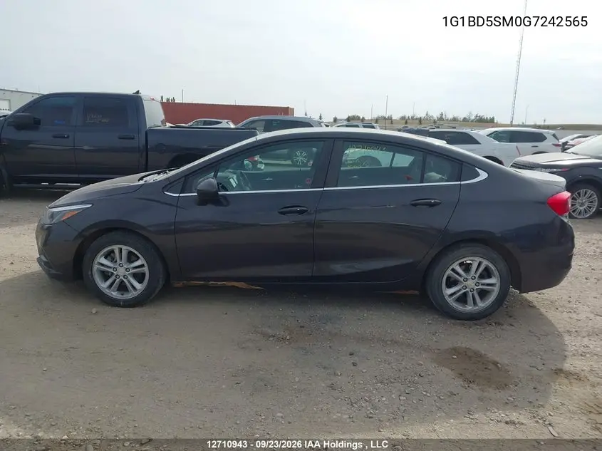 2016 CHEVROLET CRUZE VIN 1G1BD5SM0G7242565 — фото 14