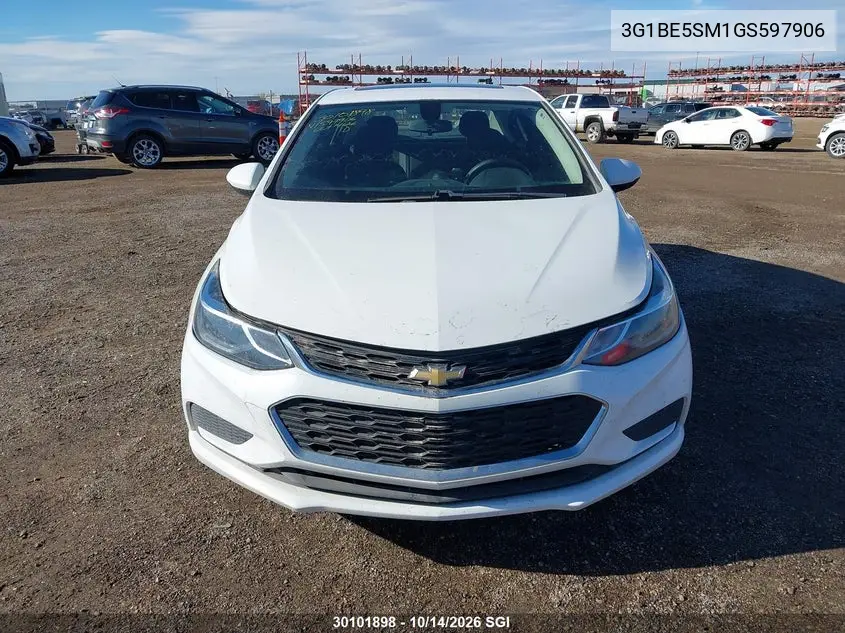 2016 CHEVROLET CRUZE VIN 3G1BE5SM1GS597906 — фото 12