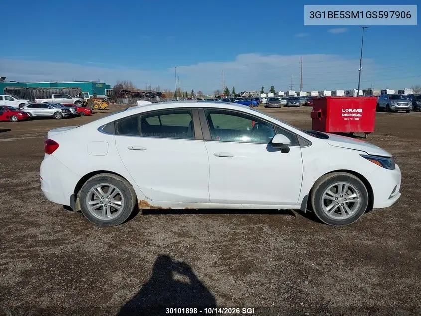 2016 CHEVROLET CRUZE VIN 3G1BE5SM1GS597906 — фото 13