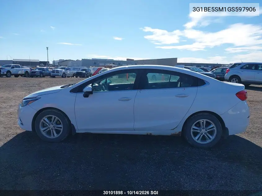 2016 CHEVROLET CRUZE VIN 3G1BE5SM1GS597906 — фото 14