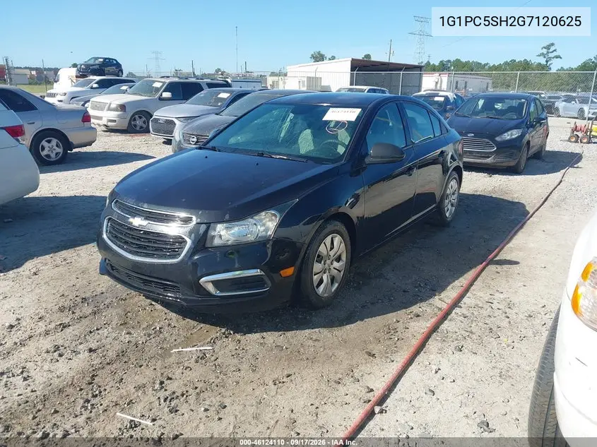 2016 CHEVROLET CRUZE VIN 1G1PC5SH2G7120625 — фото 2