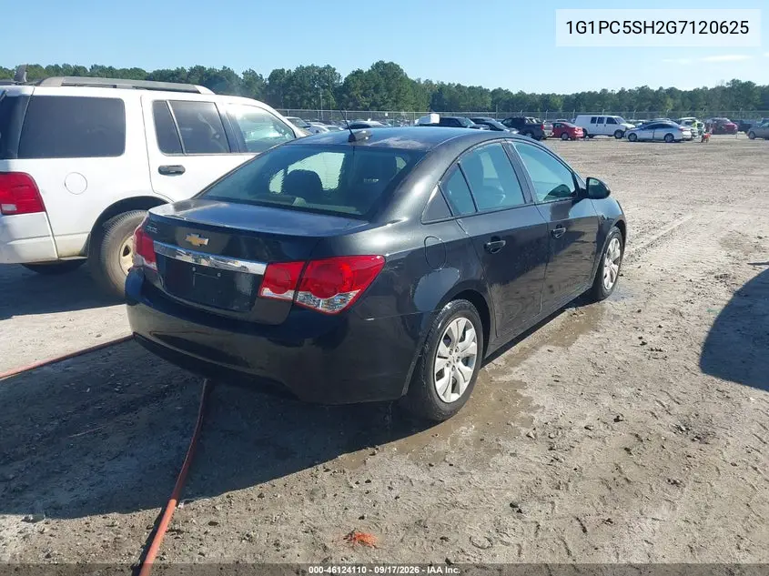2016 CHEVROLET CRUZE VIN 1G1PC5SH2G7120625 — фото 4