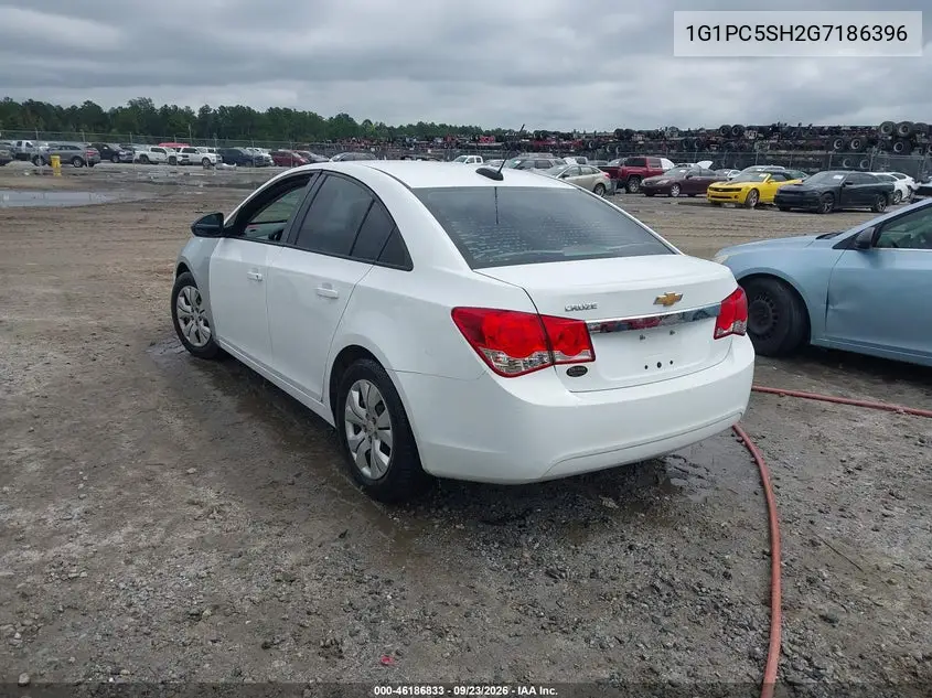 2016 CHEVROLET CRUZE VIN 1G1PC5SH2G7186396 — фото 3
