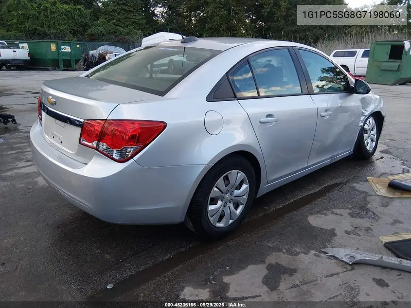 2016 CHEVROLET CRUZE VIN 1G1PC5SG8G7198060 — фото 4