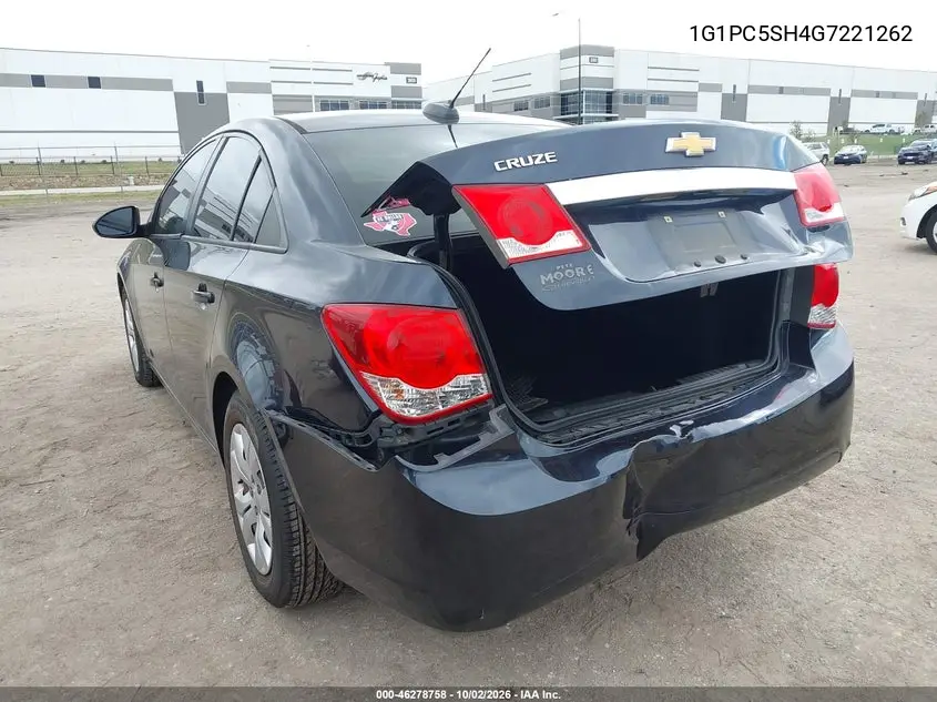 2016 CHEVROLET CRUZE VIN 1G1PC5SH4G7221262 — фото 3