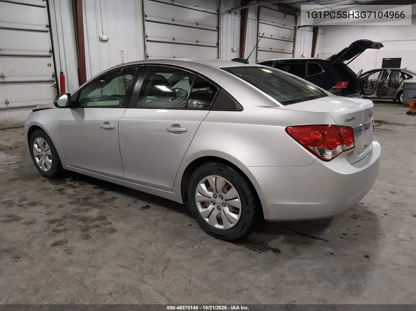 2016 CHEVROLET CRUZE VIN 1G1PC5SH3G7104966 — фото 3