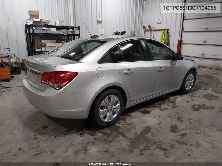 2016 CHEVROLET CRUZE VIN 1G1PC5SH3G7104966 — фото 4