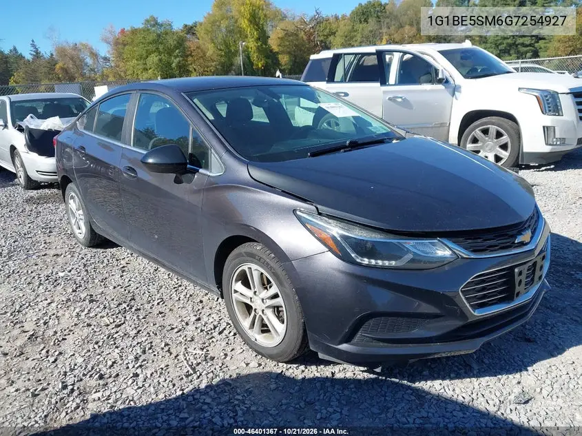 CHEVROLET CRUZE 2016, VIN 1G1BE5SM6G7254927