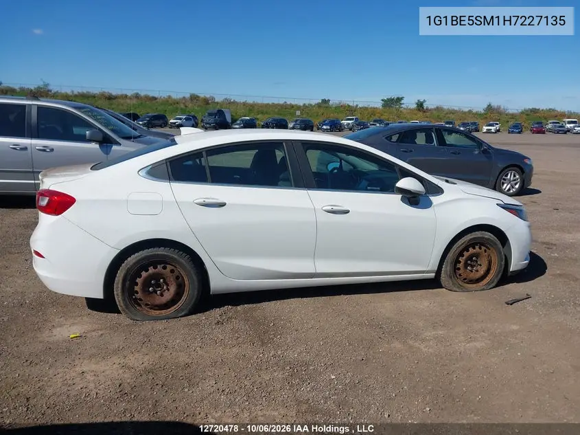 2017 CHEVROLET CRUZE VIN 1G1BE5SM1H7227135 — фото 13