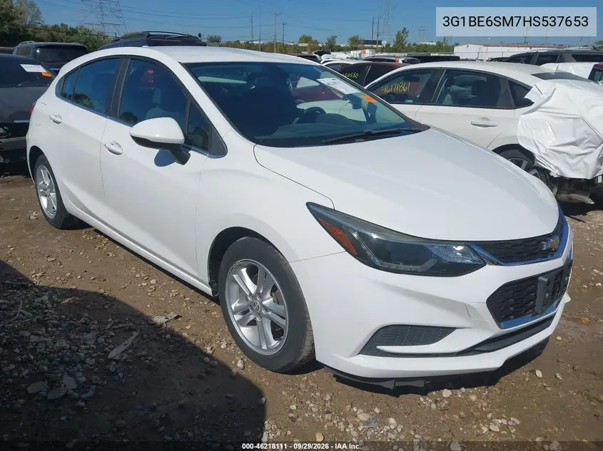 CHEVROLET CRUZE 2017, VIN 3G1BE6SM7HS537653
