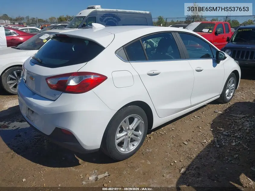 2017 CHEVROLET CRUZE VIN 3G1BE6SM7HS537653 — фото 4