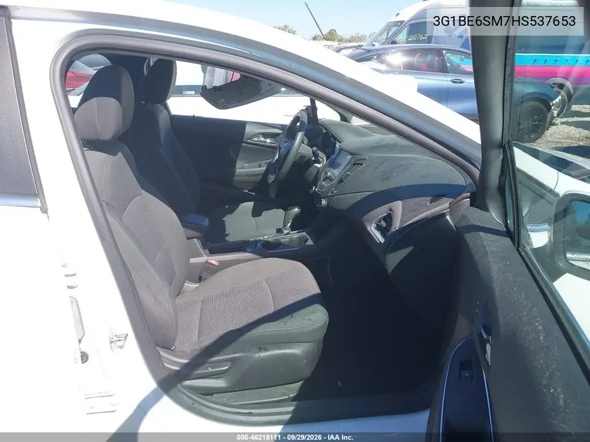 2017 CHEVROLET CRUZE VIN 3G1BE6SM7HS537653 — фото 5