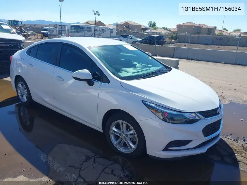 CHEVROLET CRUZE 2017, VIN 1G1BE5SM1H7156034