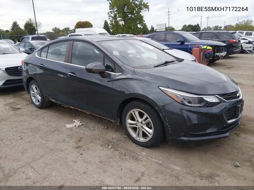 CHEVROLET CRUZE 2017, VIN 1G1BE5SMXH7172264